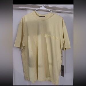 Essentials Short Sleeve Tee - Light Yellow